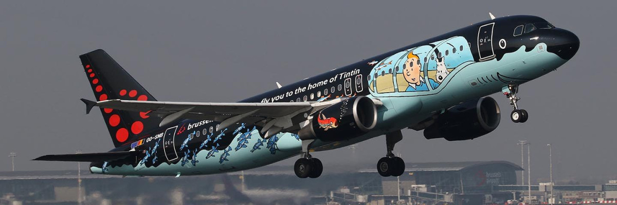 © Brussels Airlines. © Hergé 2015