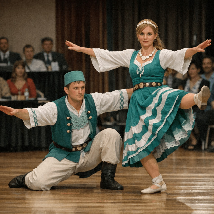 Lena Morszkovitch and Tomislav Daszicz (Blushtika Grand Circuit)