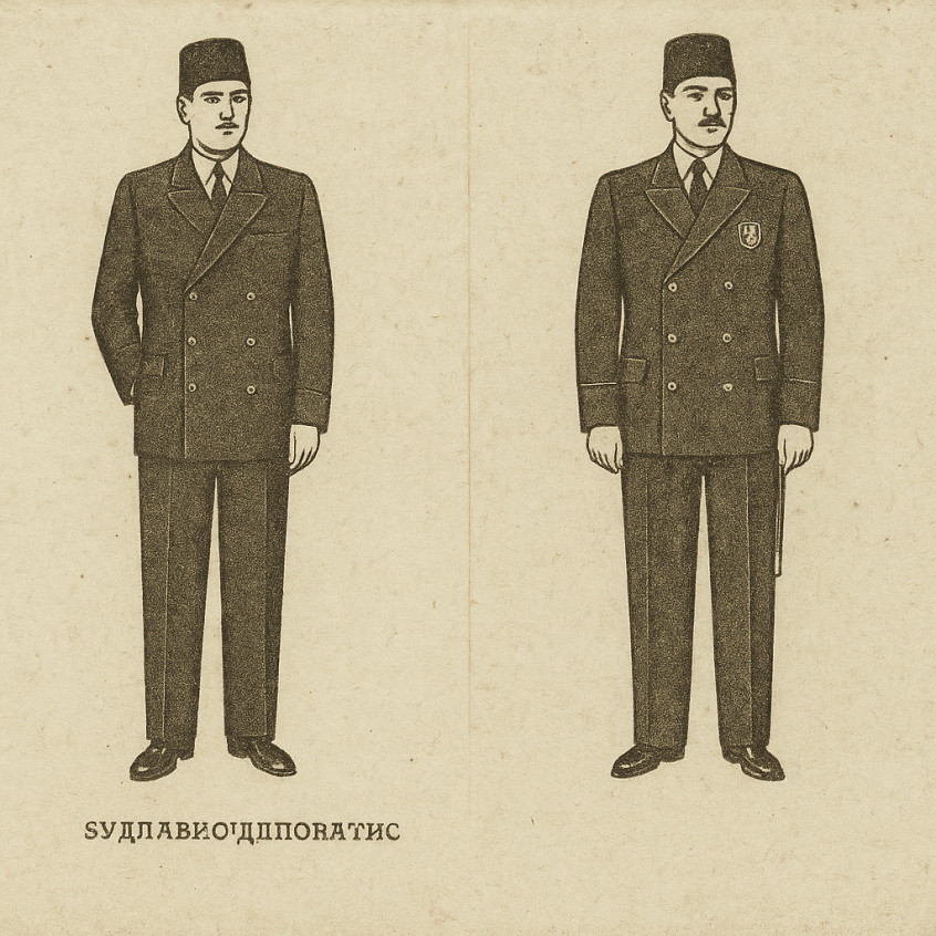 Standard diplomatic uniforms, 1942
