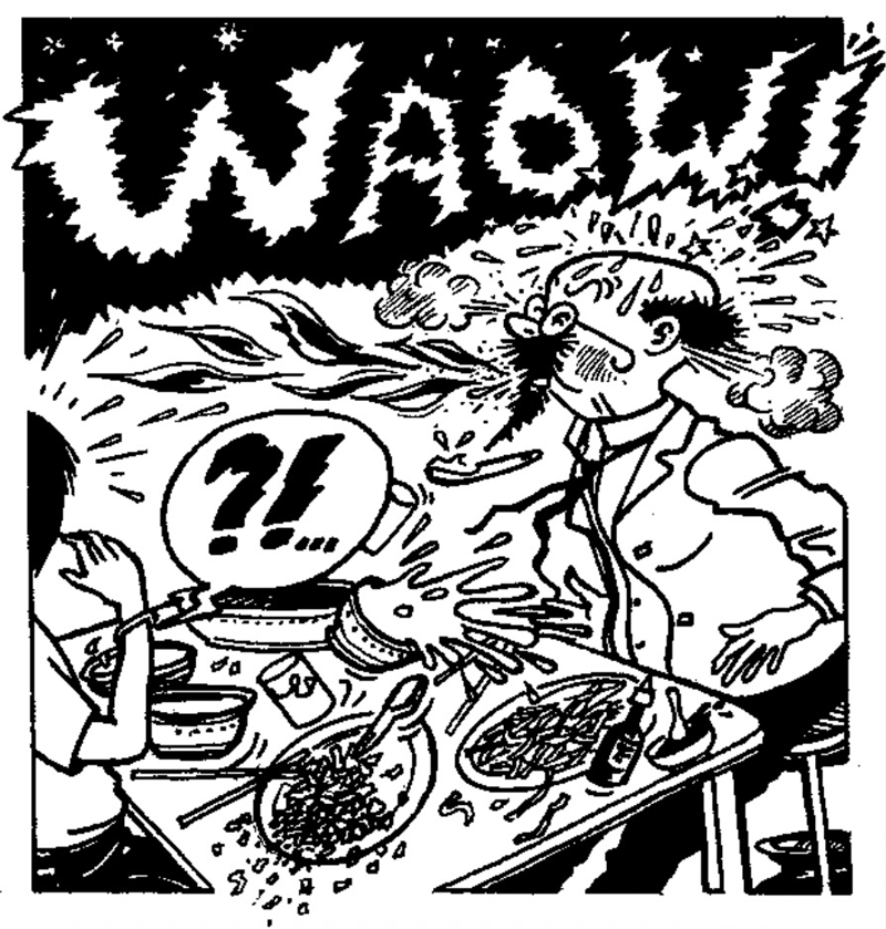 Professor&nbsp;Calculus discovers Thai&nbsp;spice (Credits:&nbsp;Bud&nbsp;E.&nbsp;Weyzer)